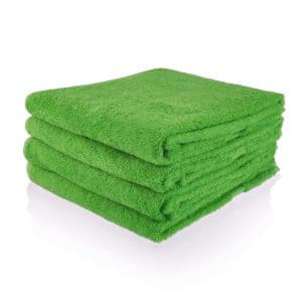 Handdoek met naam Groen