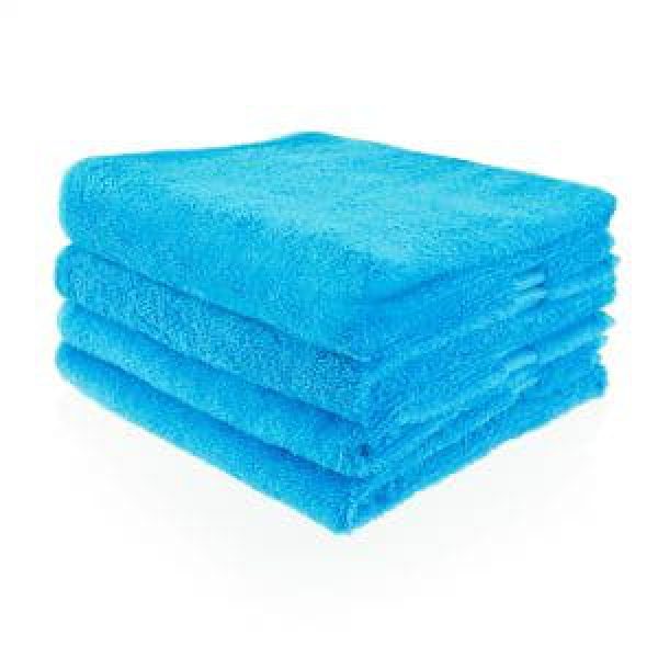 Handdoek met naam Turquoise