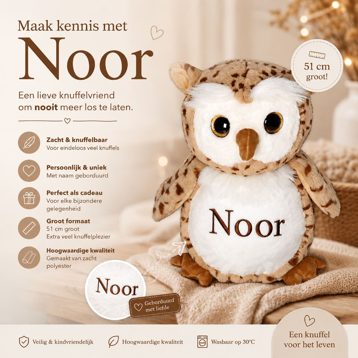 Uil met naam